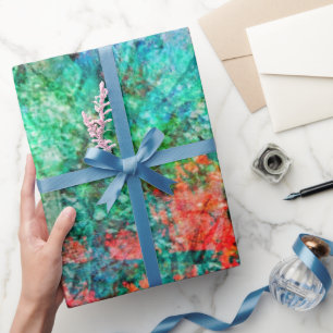 Donkere roze inpakpapier, gezellige decoratieve du cadeaupapier