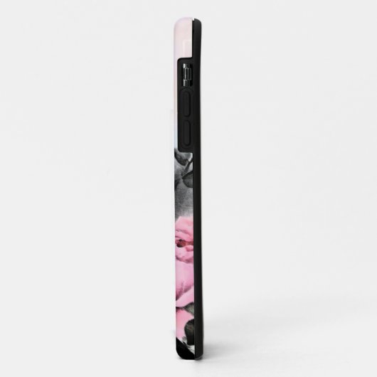  donkere Rozen Case-Mate iPhone Case (Achterkant/links)