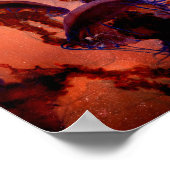 Donkere ruimte, kwallen, Poster Natuur (Hoek)