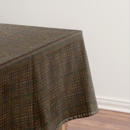 Donkere Rustic Burlap met Golden Glow Tafelkleed