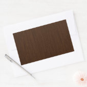 Donkere Rustic Grainy Background Rechthoekige Sticker (Envelop)