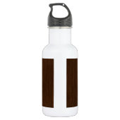 Donkere Rustic Grainy Background Waterfles (Achterkant)