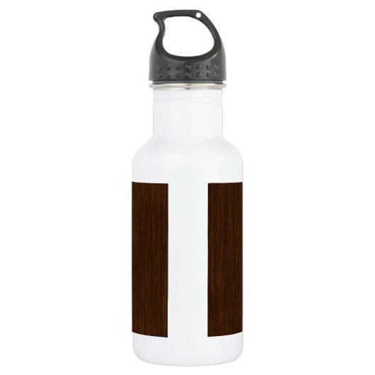 Donkere Rustic Grainy Background Waterfles (Achterkant)