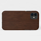 Donkere ruw hout Achtergrond Case-Mate iPhone Case (Achterkant (horizontaal))