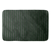 Donkere ruwe strepen over gekleurd abstract ontwer badmat (Voorkant)