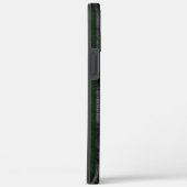 Donkere ruwe strepen over gekleurd abstract ontwer Case-Mate iPhone case (Achterkant / Rechts)