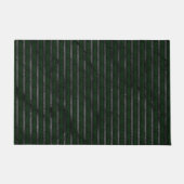 Donkere ruwe strepen over gekleurd abstract ontwer deurmat (Voorkant)