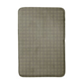Donkere Sage Groene Gingham Plaid Patterned Badmat (Voorkant Verticaal)
