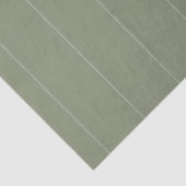 Donkere Sage Groene Pin Gestreept Tissuepapier (Detail)