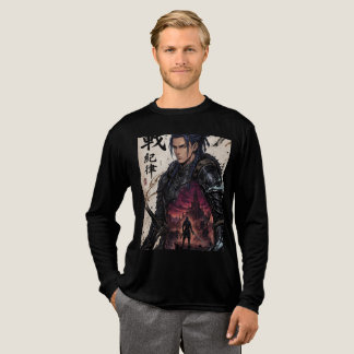 Donkere Samurai Fantasy Krijger Grafische T-Shirt