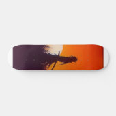 donkere samurai persoonlijk skateboard (Horizontaal)