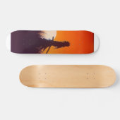 donkere samurai persoonlijk skateboard (Horizontaal)