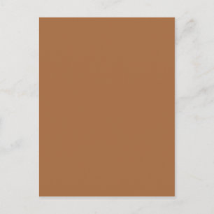 Donkere Sandy Beige Coffee Caramel Bruin Alleen kl Briefkaart