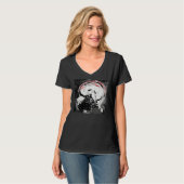 Donkere scans V nekT-shirt T-shirt (Voorkant volledig)