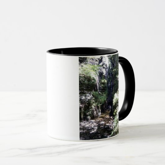 Donkere schaduwen mok (Voorkant rechts)