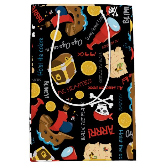 Donkere schattebag medium cadeauzakje (Voorkant)