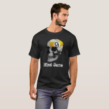 Donkere schedel 9 Ball Mind game