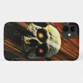 Donkere schedel Case-Mate iPhone case (Achterkant (horizontaal))