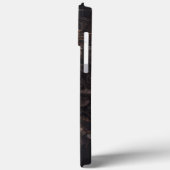 Donkere schedel en bloemenontwerp Case-Mate iPhone case (Achterkant / Links)