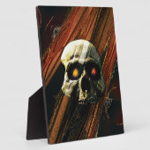 Donkere schedel fotoplaat (Zijkant)