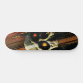 Donkere schedel skateboard (Horizontaal)