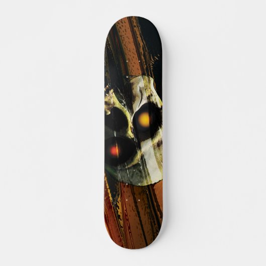 Donkere schedel skateboard (Voorkant)