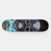 Donkere schedel Water 2 Persoonlijk Skateboard (Horizontaal)