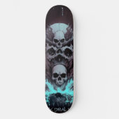 Donkere schedel Water 2 Persoonlijk Skateboard (Voorkant)