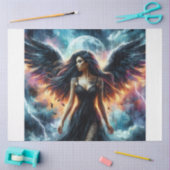 Donkere schoonheid tissuepapier (Craft)