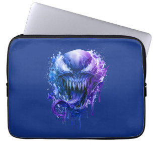 Donkere Sci-Fi Beest Waterverf Laptophoes Laptop Sleeve