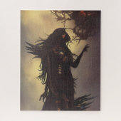 Donkere sci-Fi Fantasy Jigzaag Puzzle Legpuzzel (Verticaal)