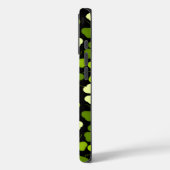Donkere Shamrock patroon groen & zwart Case-Mate iPhone Case (Achterkant / Links)