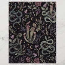Donkere Slangen & Vleesetende Planten Scrapbook Pa