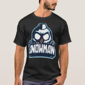 Donkere sneeuwman t-shirt (Voorkant)