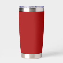 Donkere Snoep Apple Red Solid Color Geïsoleerde Drinkbeker