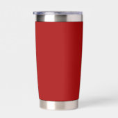 Donkere Snoep Apple Red Solid Color Geïsoleerde Drinkbeker (Rechts)