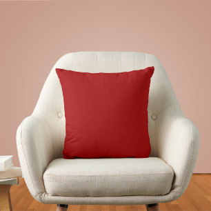Donkere Snoep Apple Red Solid Color Kussen