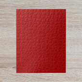 Donkere Snoep Apple Red Solid Color Legpuzzel