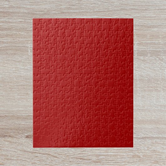 Donkere Snoep Apple Red Solid Color Legpuzzel
