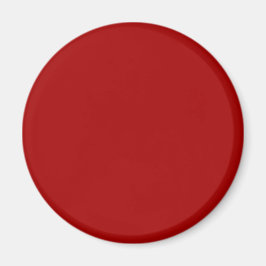 Donkere Snoep Apple Red Solid Color Magneet