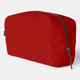 Donkere Snoep Apple Red Solid Color Toilettasje