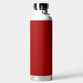 Donkere Snoep Apple Red Solid Color Waterfles