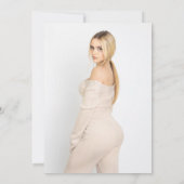 Donkere, sombere bosbomen bij schemering Sweet 16 Kaart (Achterkant)