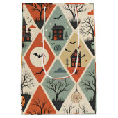 Donkere spookpatroon medium cadeauzakje (Achterkant)