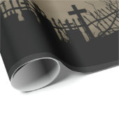 Donkere Spooky Halloween met Raven Cadeaupapier (Rol Hoek)