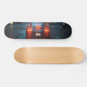 Donkere sportauto persoonlijk skateboard (Horizontaal)