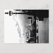 Donkere stad briefkaart (Voorkant)