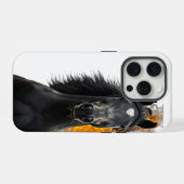 Donkere Stal Inferno iPhone Hoesje (Achterkant horizontaal)