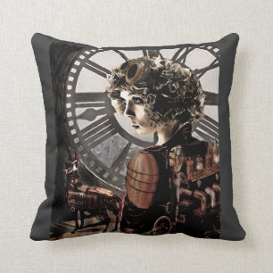 donkere steampunk kussen