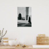 Donkere steeg in Fez Poster (Keuken)